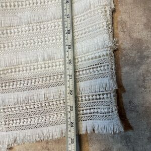 White House Black Market Ivory Lace Skirt